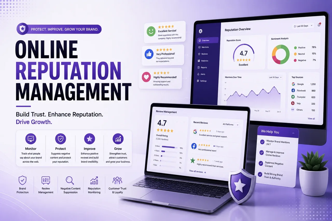 Online Reputation Management and review monitoring services